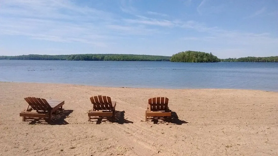 Resort lakefront